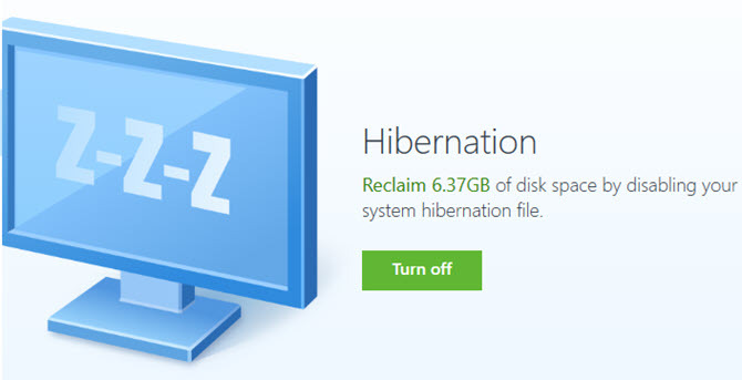 „CleanMyPC-Hibernation“