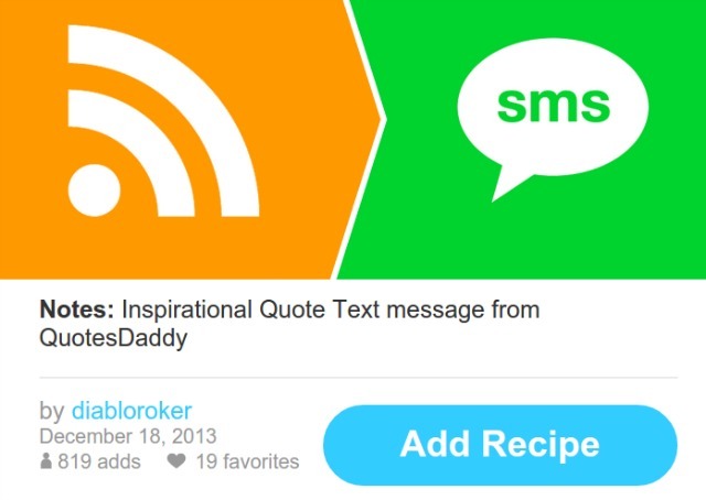 ifttt-to-sms-receptas