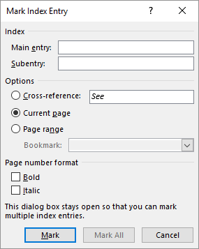 Kaip sukurti profesionalias ataskaitas ir dokumentus „Microsoft Word Mark Entry Index“