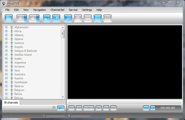 progdvb - žiūrėkite palydovinę televiziją internetu
