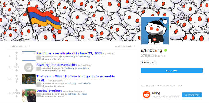„Reddit“ prideda profilio puslapius labiau kaip „Facebook“ reddit profilio puslapius