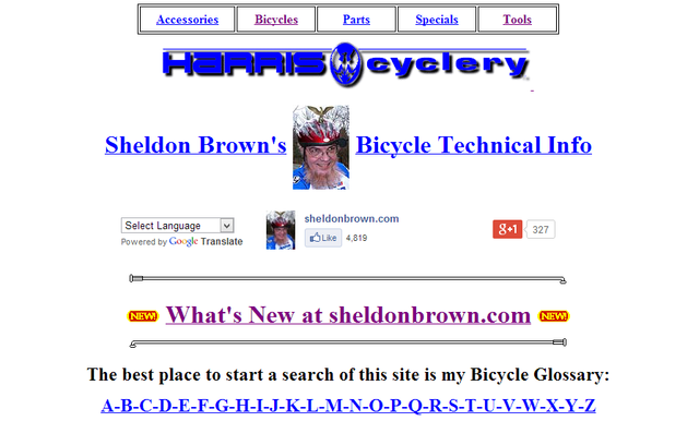 1 „SheldonBrown.com“