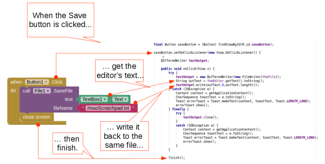 „Android“ sukurkite programą „Androidstudio screen2“ kodas2