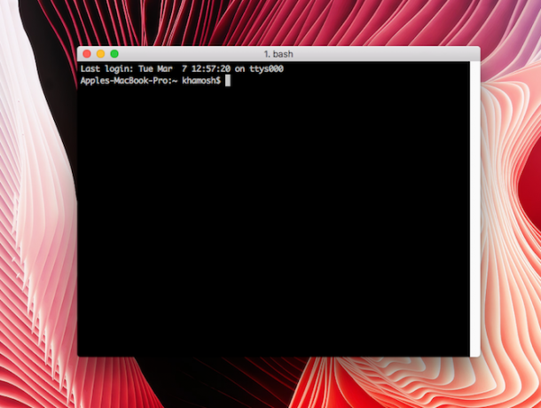 Mac iterm