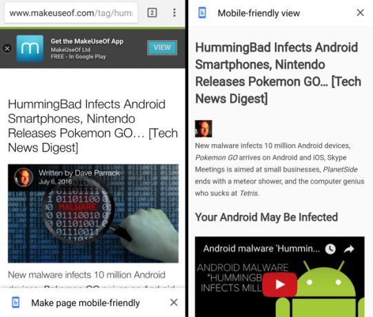 chromo vėliavos-android-skaitytojas-režimas-demonstracija