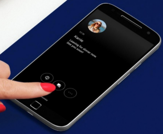 „Android“ versijos „moto z2force“ moto ekranas
