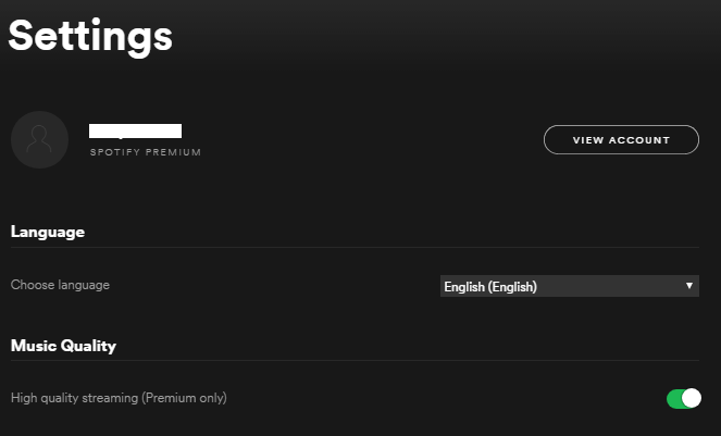 spotify kokybė