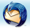 „thunderbird“ logotipas