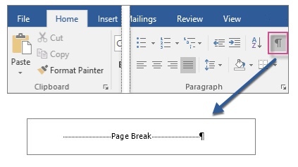 „Microsoft Word 2016“ - puslapio pertrauka