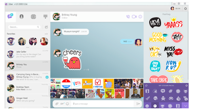„Viber“ darbalaukis