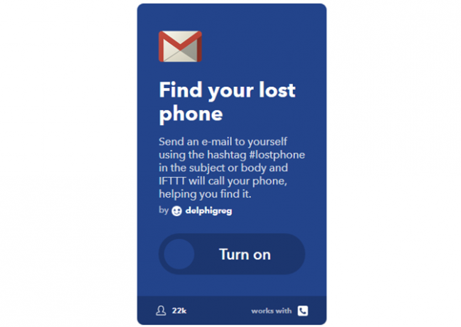 Galutinis IFTTT vadovas: naudokite galingiausią žiniatinklio įrankį, kaip „Pro 8IFTTT FindPhone“