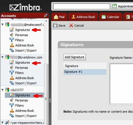 Yahoo Zimbra