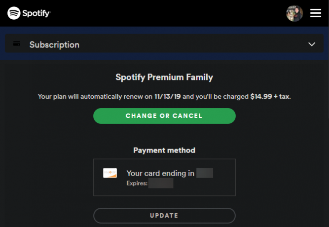 „Spotify Premium“ prenumerata