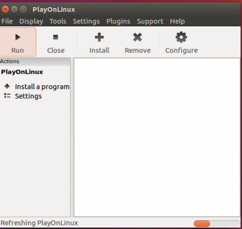„PlayOnLinux“ diegimas