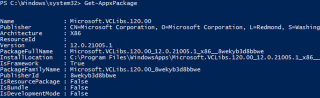 „Windows-10-powershell-get-appxpackage“