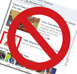 blokuoti „Facebook“ programas