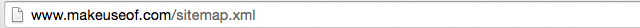 Svetainės schemos URL