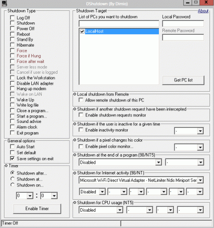 Windows automatinis išjungimas