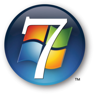 „Windows 7“ sistemos dėklas
