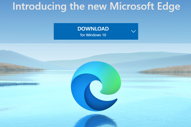 Naujas „Microsoft Edge“ atsisiuntimas