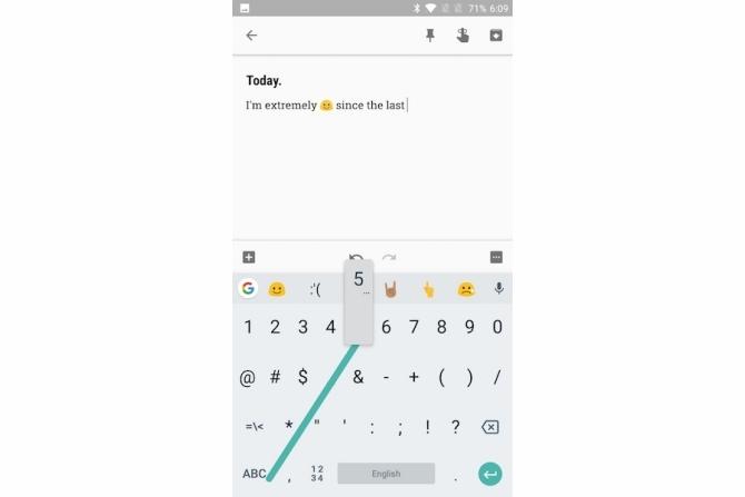 „gboard“ patarimų tipas greičiau