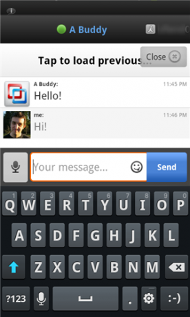 momentinis „Messenger“ skirtas „Android“