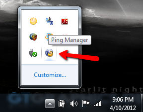 „ping manager“ programinė įranga