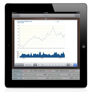 „Apple App Store“ pristato „Stockpeek“ - pirmąją finansų programą, skirtą integruoti „iPad 2 Smart Cover“ [Naujienos] mzl