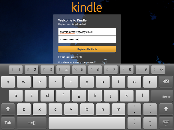 „Kindle for hp touchpad“