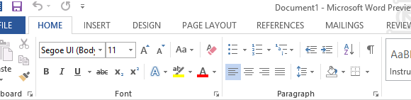 „Microsoft Word 2013“ apžvalga