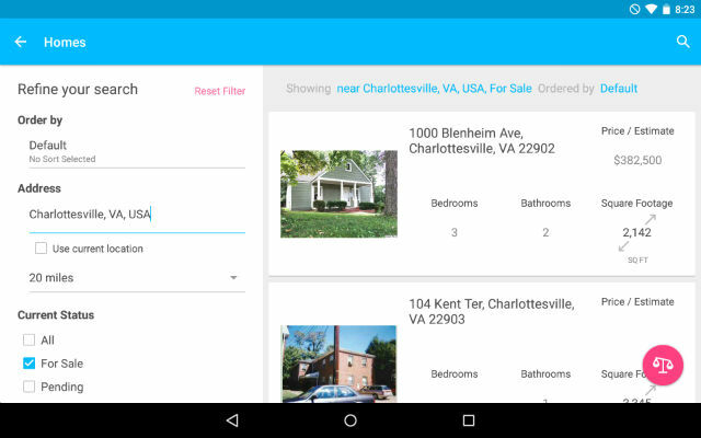 „AndroidHomeBuying-FindTheHome“