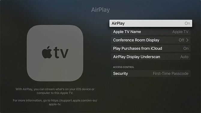 Kaip nustatyti ir naudoti „Apple TV“ „Apple TV“ oro žaidimų parametrus
