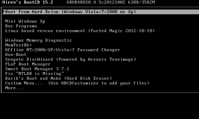„Hiren's Boot CD“: „viskas viename“ įkrovos kompaktinis diskas kiekvienam reikalingam HBCD pagrindiniam meniu 670x400