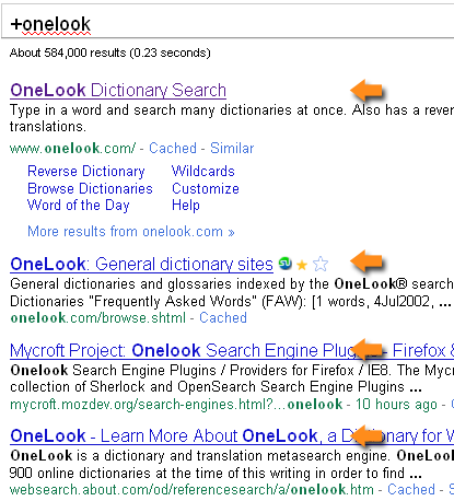„Google“ paieškos operatorius: +
