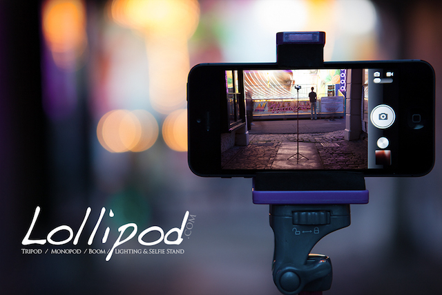 Lollipod.com - trikojo / monopodinio / strėlinio / apšvietimo ir „selfie“ stovas keliems įrenginiams nuo „Smart Phones“ iki „GoPro“, mažesnių fotoaparatų, strypų ar vaizdo lempučių.