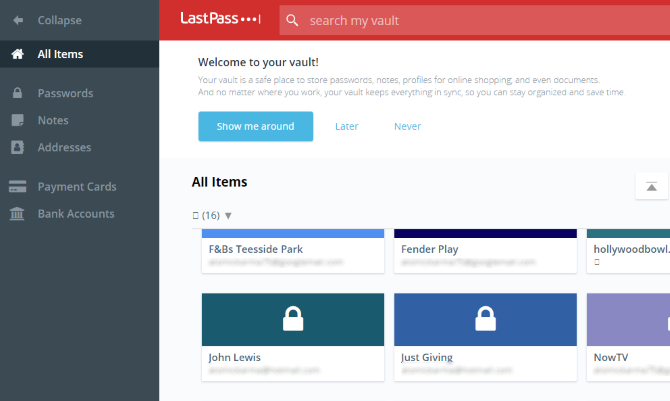„LastPass“ slaptažodžių tvarkyklė