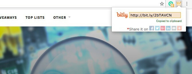 „Chrome“ plėtinys „Bit.ly“
