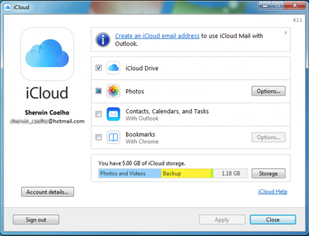 „iCloud“