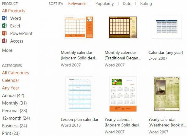„Microsoft Office“ šablonai