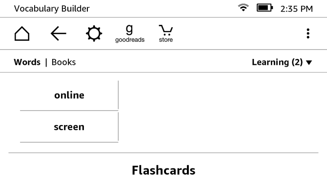 Kaip nustatyti ir naudoti „Kindle Paperwhite 16 Paperwhite“ žodyno sudarytuvą