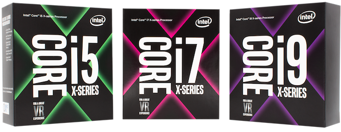 „Intel Core i9 x“ serijos šeima