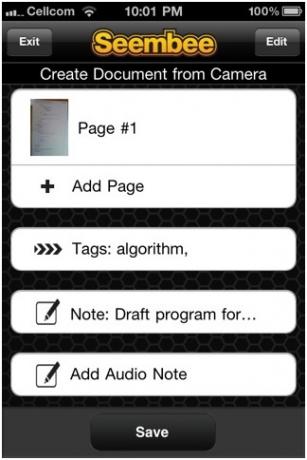 „Seembee“: „iOS“ programa, skirta archyvuoti dokumentus geresnio būdo puslapyje
