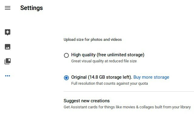 google-photos-settings