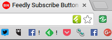 „Feedly-Subscribe-Button-Chrome“