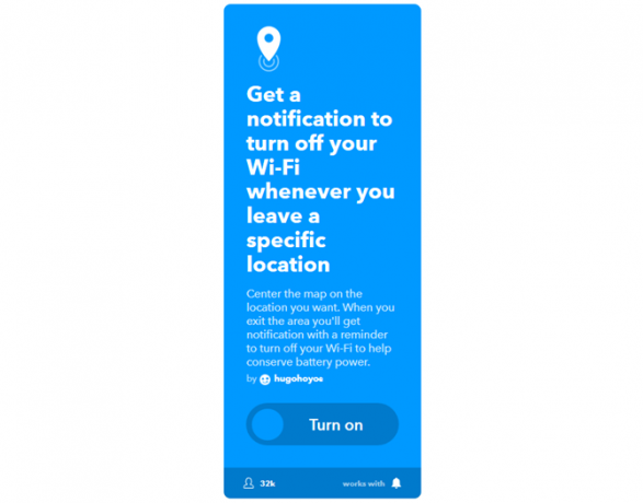 Svarbiausias IFTTT vadovas: naudokite galingiausią žiniatinklio įrankį, kaip „Pro 65IFTTT WiFiNotification“