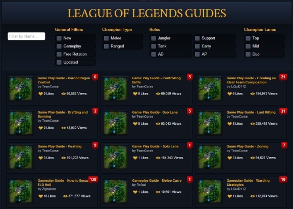 League of legendų vaizdo žaidimas