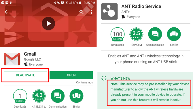 „Android“ versijos iš anksto įdiegiamos