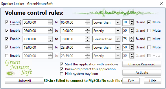 garsiakalbių spintelė „Windows 10“