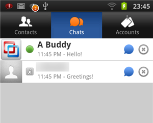 momentinis „Messenger“ skirtas „Android“