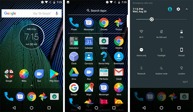 „Moto G5 Plus“ apžvalga: kietas vidutinės klasės telefono „G5“ ekranas 1